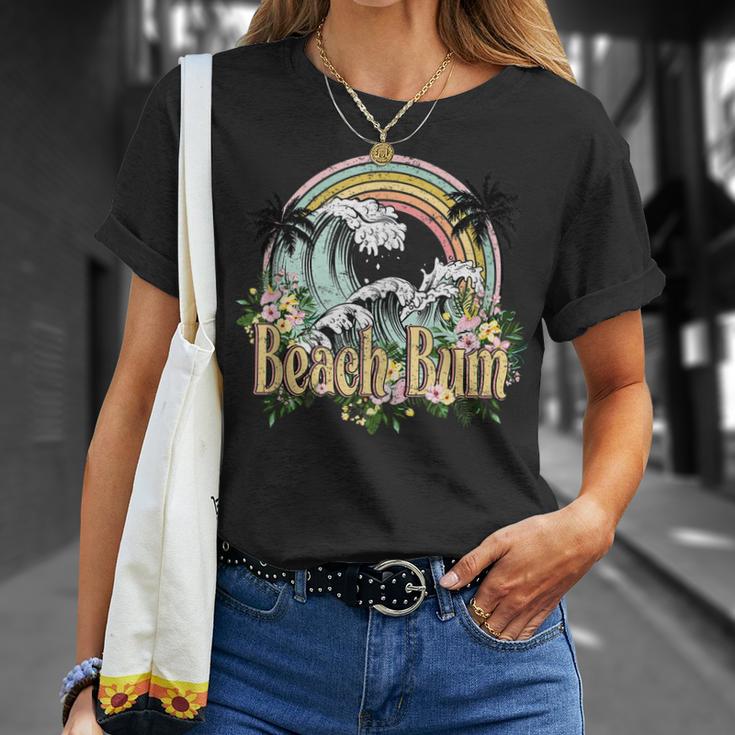 Vintage Retro Beach Bum Tropical Summer Vacation Gifts  Unisex T-Shirt