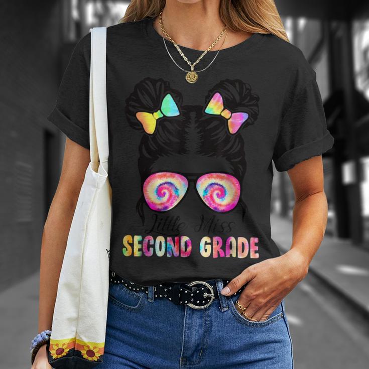 Little Miss Second Grade Girl Back To School  2Nd Grade  Unisex T-Shirt