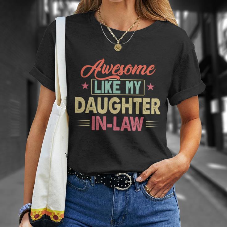 Awesome Like My Daughter In Law V2 Unisex T-Shirt Gifts for Her