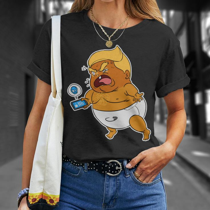 Baby Trump Crying Tweet Tshirt Unisex T-Shirt Gifts for Her
