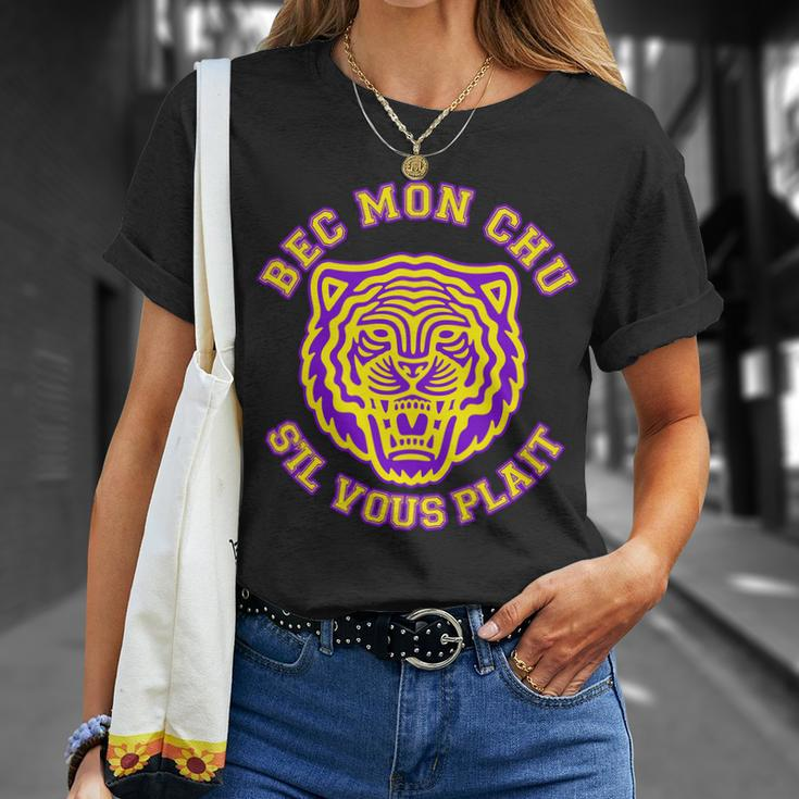 Bec Mon Chu Sil Vous Plait Tiger Tshirt Unisex T-Shirt Gifts for Her