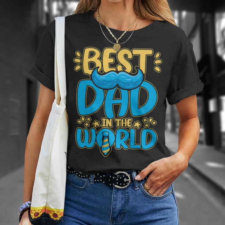 Best Dad In The World For A Dad T-shirt Gifts for Her