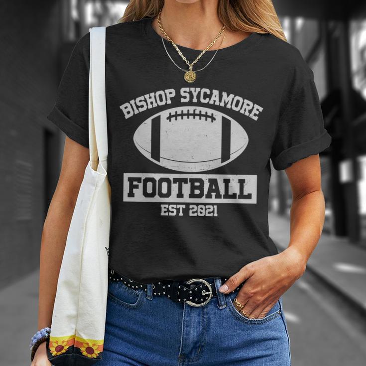 Bishop Sycamore Football Est 2021 Logo Unisex T-Shirt Gifts for Her