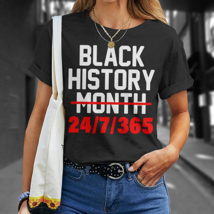 Black History Month All Year Tshirt Unisex T-Shirt Gifts for Her