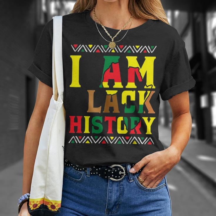 I Am Black History Black History Month & Pride T-shirt Gifts for Her