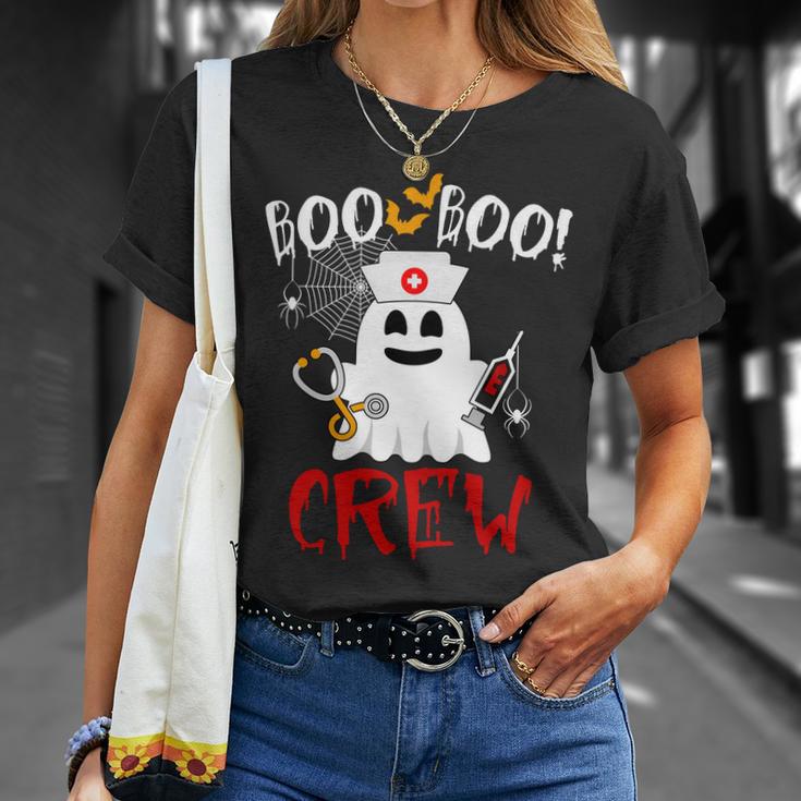 Boo Boo Crew Funny Cute Halloween Unisex T-Shirt Gifts for Her