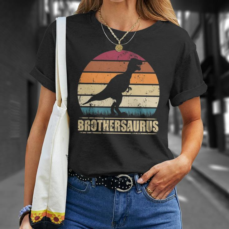 Brothersaurusrex Dinosaur &8211 Dinosaur Boys Brother Saurus Unisex T-Shirt Gifts for Her