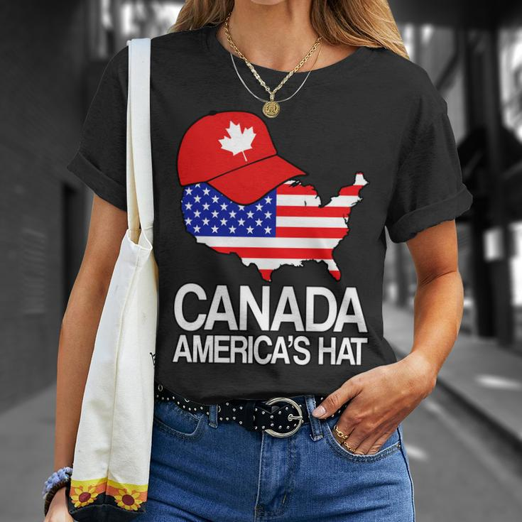 Canada Americas Hat Unisex T-Shirt Gifts for Her