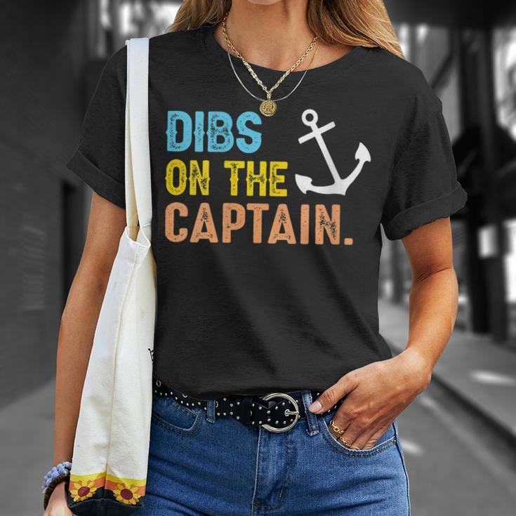 Captain Wife Dibs On The Captain V2 T-shirt