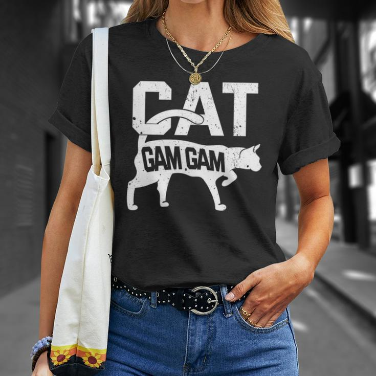 Cat Gam Gam Kitten Pet Owner Meow Unisex T-Shirt Gifts for Her