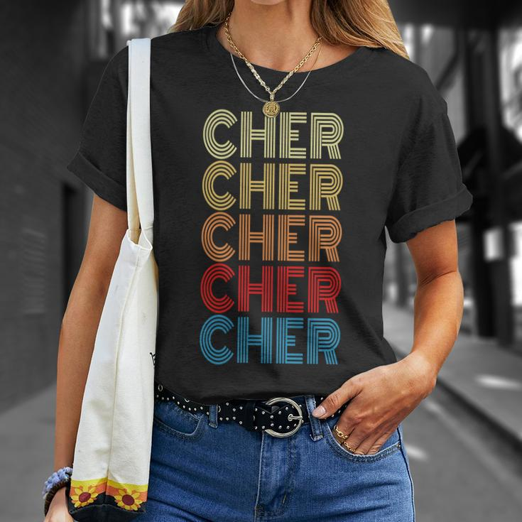 Cher Retro Vintage Style Unisex T-Shirt Gifts for Her