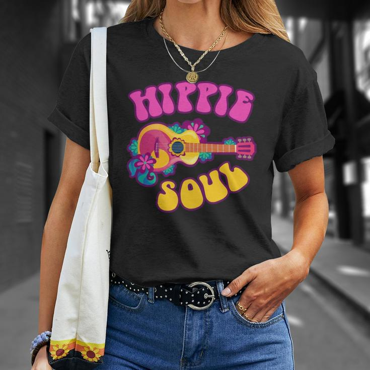 Costume Hippie Soul Funny Halloween Retro Party Women Men Unisex T-Shirt Gifts for Her