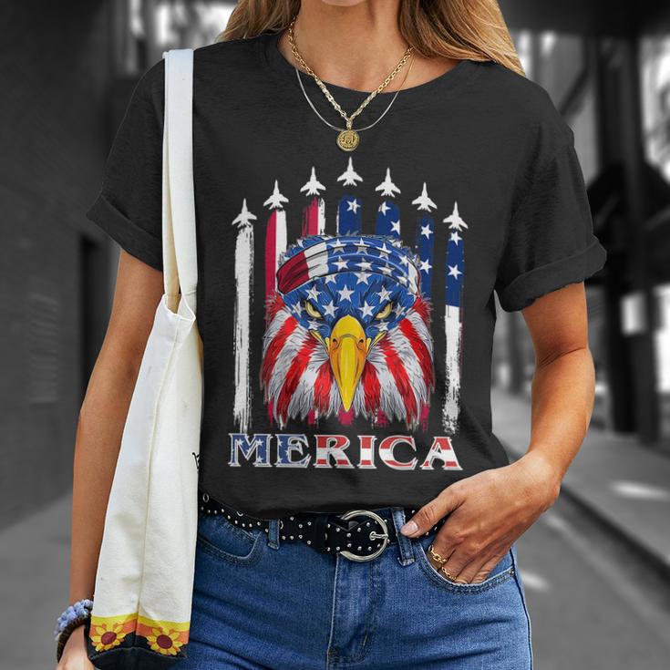 Eagle Mullet 4Th Of July Usa American Flag Merica Meaningful Gift V2 Unisex T-Shirt Gifts for Her