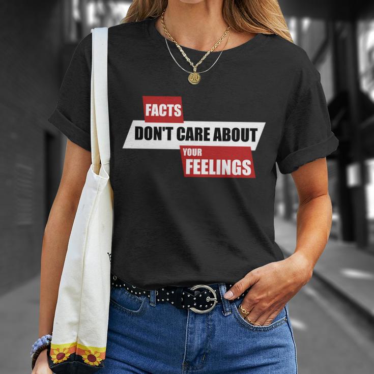 Facts Dont Care About Your Feelings Ben Shapiro Show Tshirt Unisex T-Shirt Gifts for Her