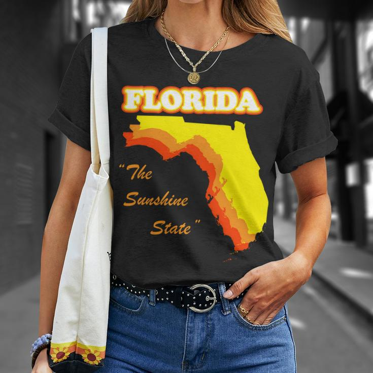 Florida The Sunshine State Unisex T-Shirt Gifts for Her