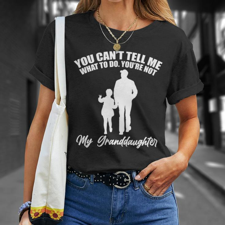 Funny & Cute Granddaughter And Grandfather Tshirt Unisex T-Shirt Gifts for Her