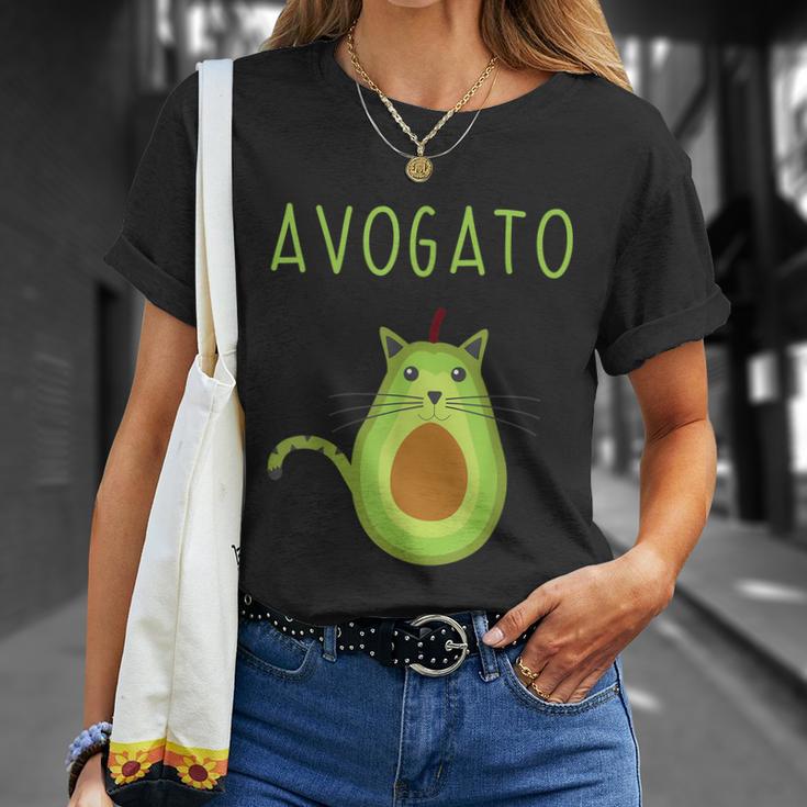 Funny Avogato Cinco De Mayo Gift Cinco De Meow Cat Avocado Gift Unisex T-Shirt Gifts for Her