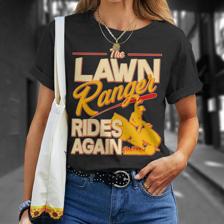 Funny The Lawn Ranger Rides Again Unisex T-Shirt Gifts for Her