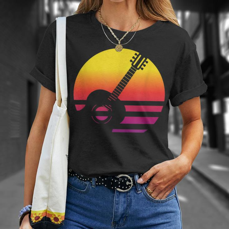 Guitar Retro Style Vintage V2 Unisex T-Shirt Gifts for Her