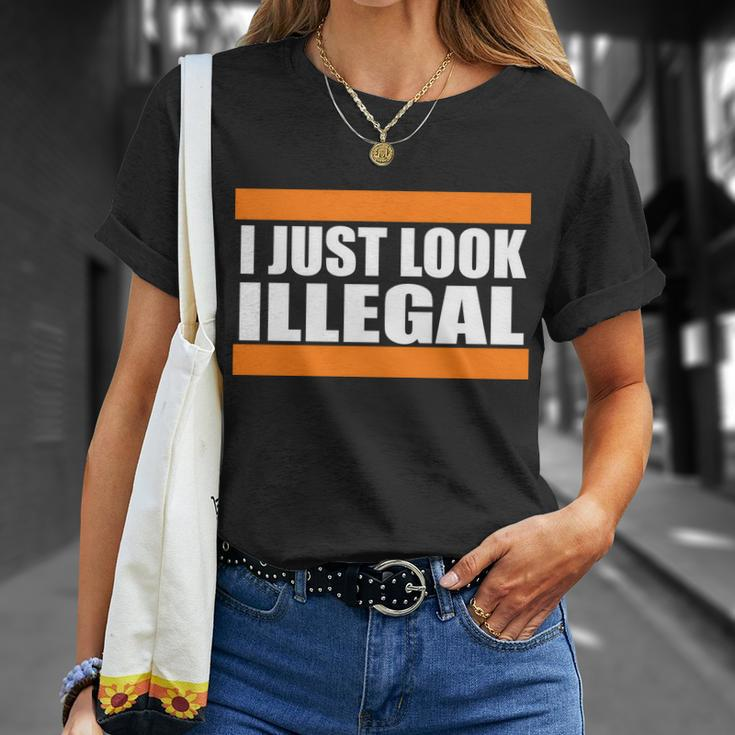 I Just Look Illegal Box Tshirt Unisex T-Shirt Gifts for Her