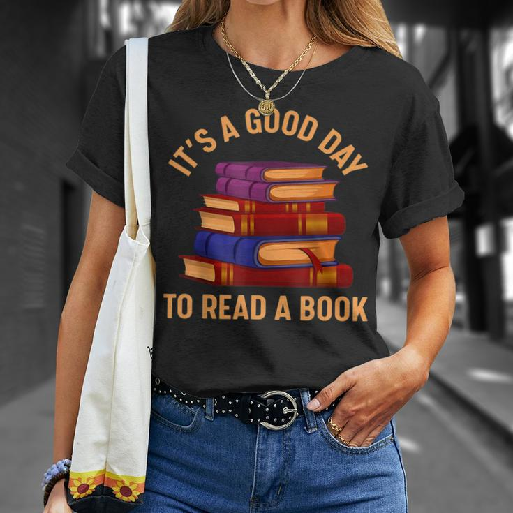 Its Good Day To Read Book Library Reading Lovers T-shirt Gifts for Her