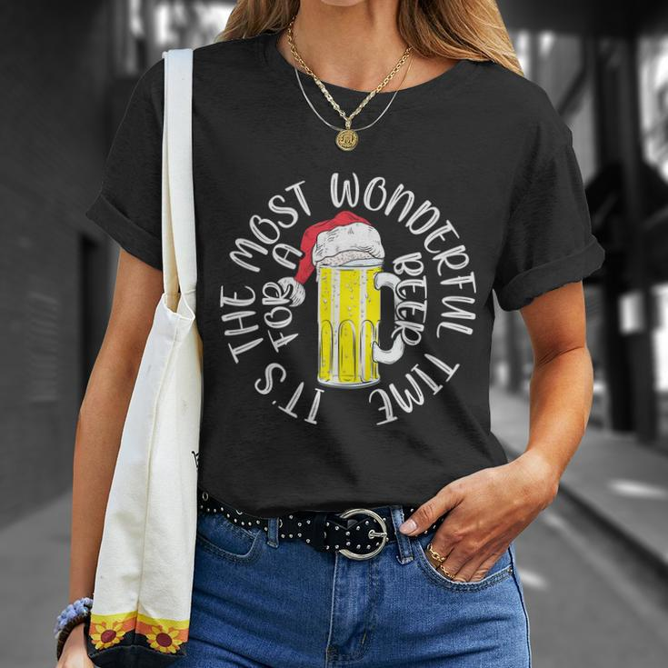 Its The Most Wonderful Time Christmas In July Unisex T-Shirt Gifts for Her