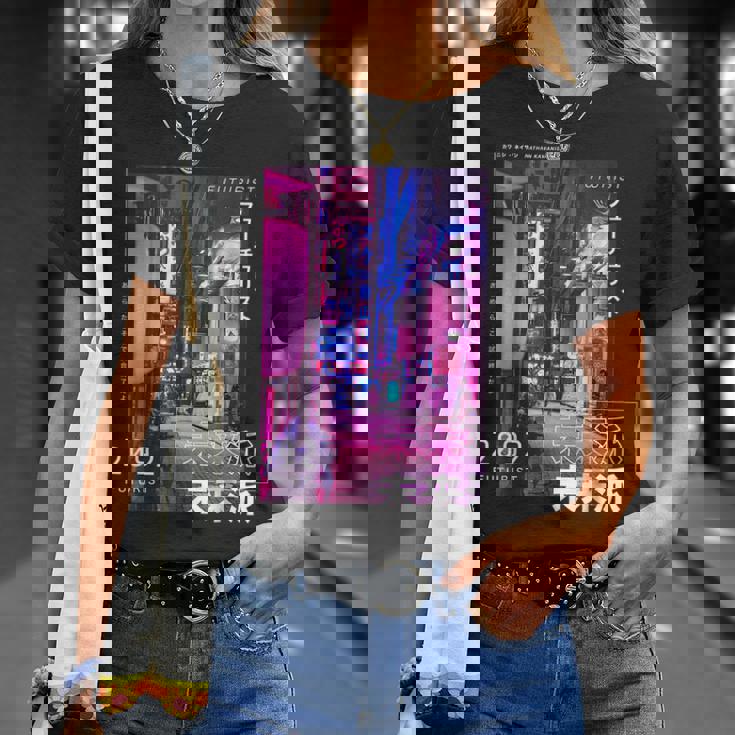 Japanese Cyberpunks Tokyo Streetwear Aesthetic Graphic T-shirt Gifts for Her Japanese Cyberpunks Tokyo Streetwear Aesthetic Graphic T-shirt Gifts for Her