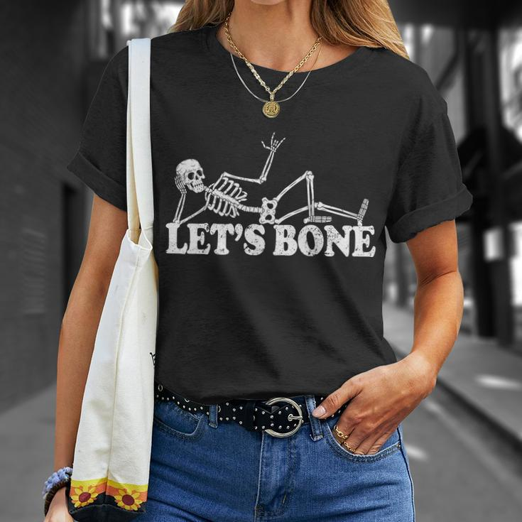 Lets Bone Funny Offensive And Rude Tshirt Unisex T-Shirt Gifts for Her