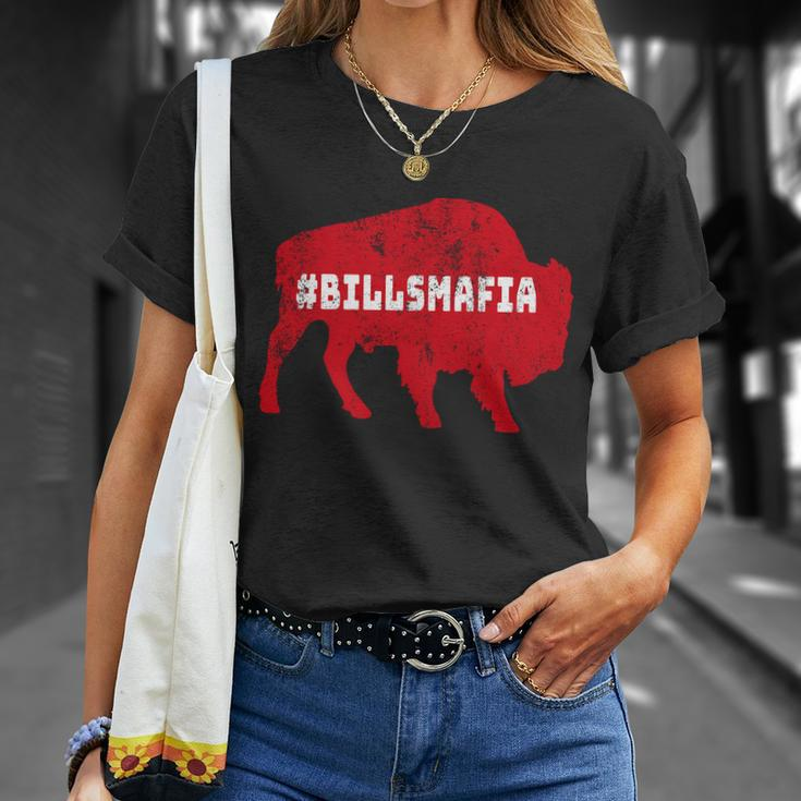 Mafia Buffalo Football Fan Tshirt Unisex T-Shirt Gifts for Her