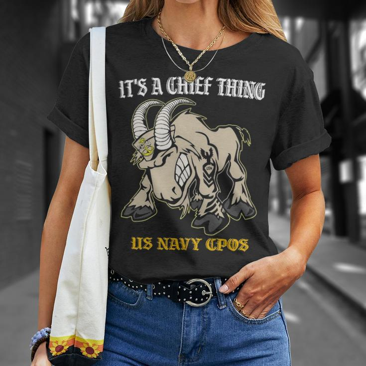 Navy Chief Cpo Unisex T-Shirt Gifts for Her
