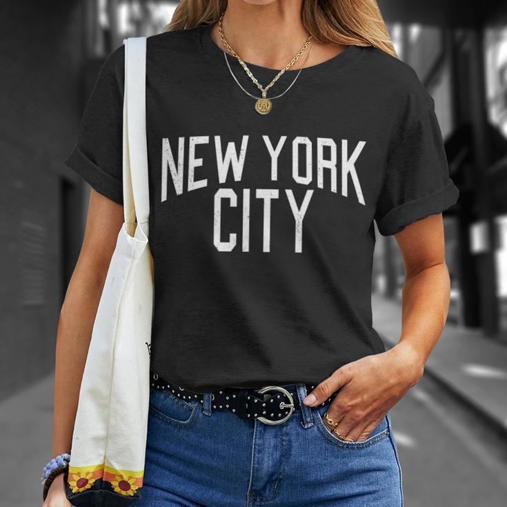 New York City Simple Logo Unisex T-Shirt Gifts for Her