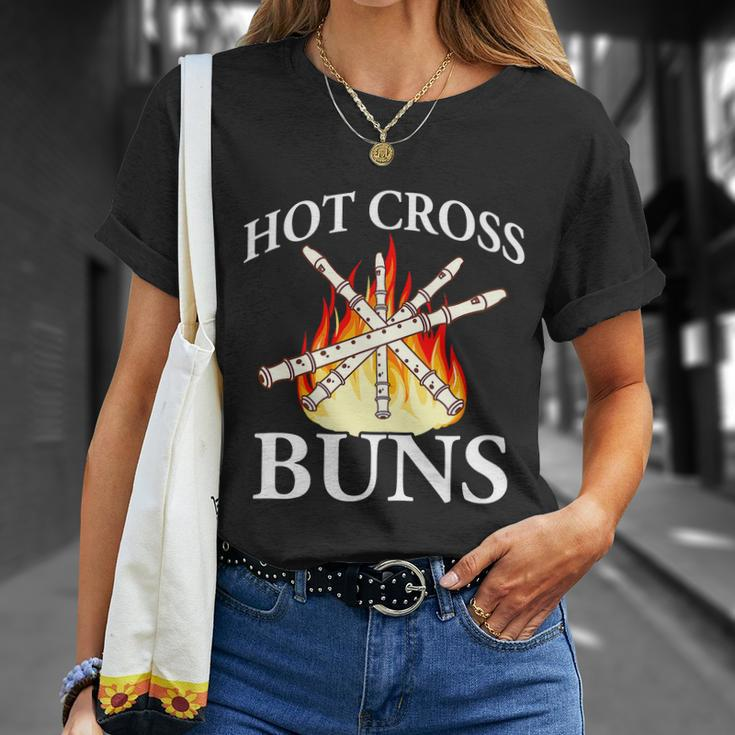 Nice Hot Cross Buns T-Shirt Gifts for Her