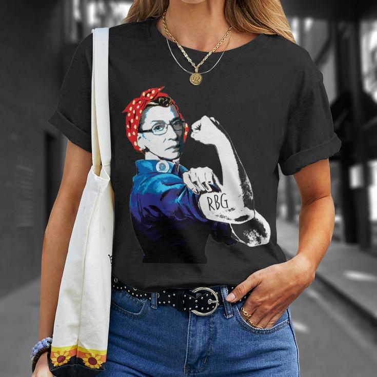 Notorious Rbg Ruth Bader Ginsburg Strong Tshirt Unisex T-Shirt Gifts for Her