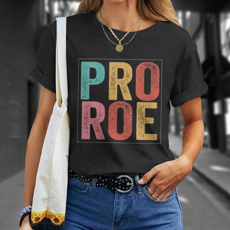 Pro Roe Pro Choice 1973 Feminist Unisex T-Shirt Gifts for Her