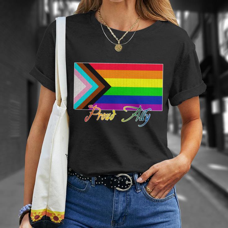 Proud Ally Vintage Unisex T-Shirt Gifts for Her