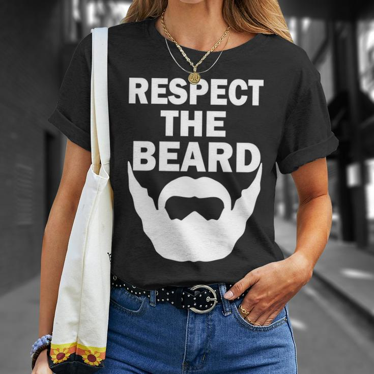 Respect The Beard Tshirt Unisex T-Shirt Gifts for Her