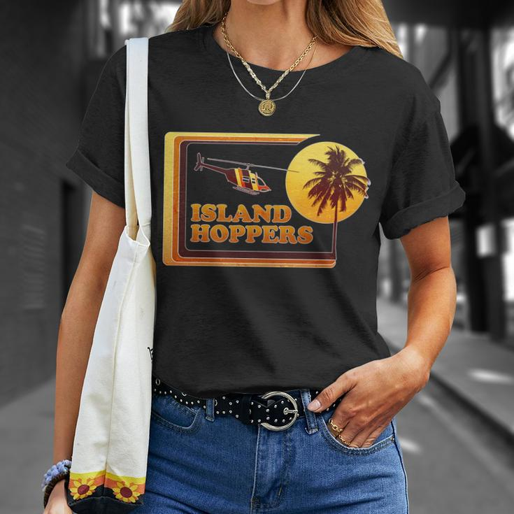 Retro Island Hoppers Tshirt Unisex T-Shirt Gifts for Her