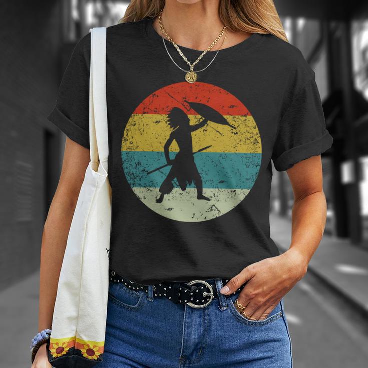 Retro Vintage Indian Warrior Unisex T-Shirt Gifts for Her