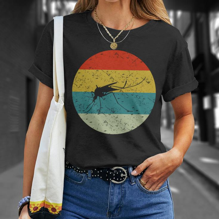 Retro Vintage Mosquito Unisex T-Shirt Gifts for Her