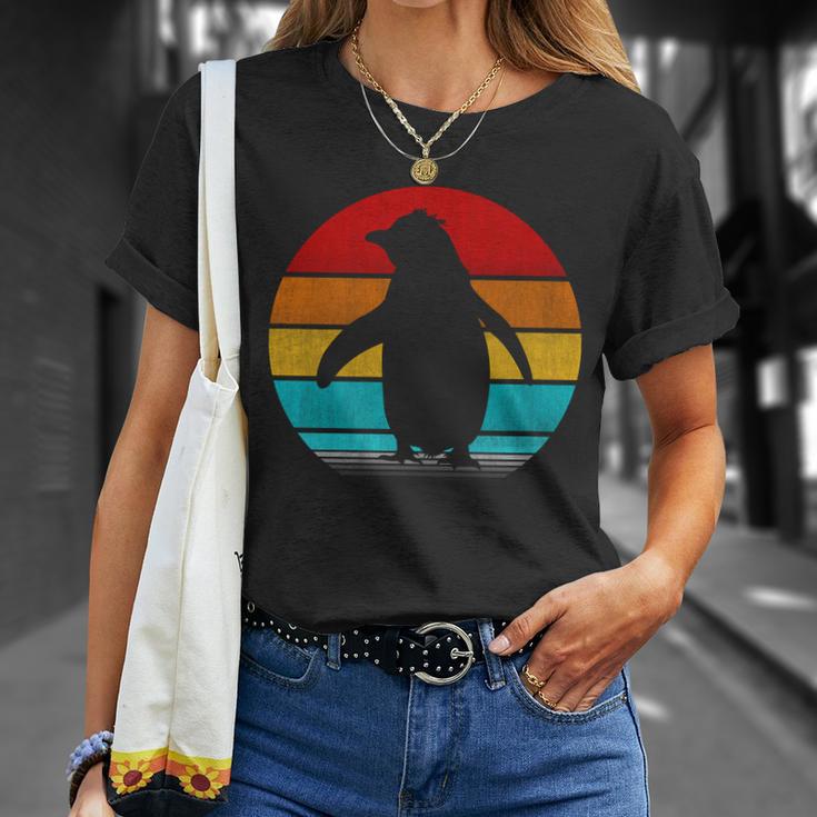 Retro Vintage Penguin V2 Unisex T-Shirt Gifts for Her