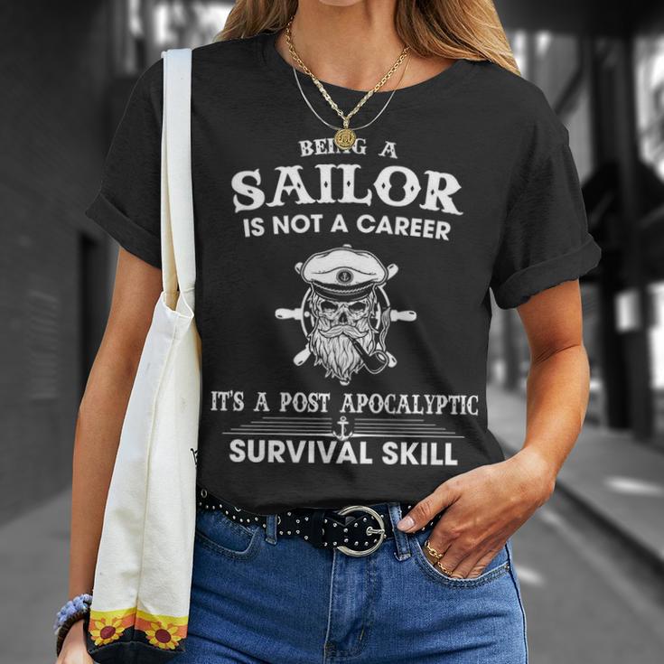 Sailor Is Not A Career Unisex T-Shirt Gifts for Her