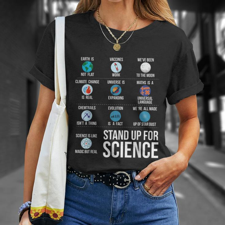 Stand Up For Science Unisex T-Shirt Gifts for Her