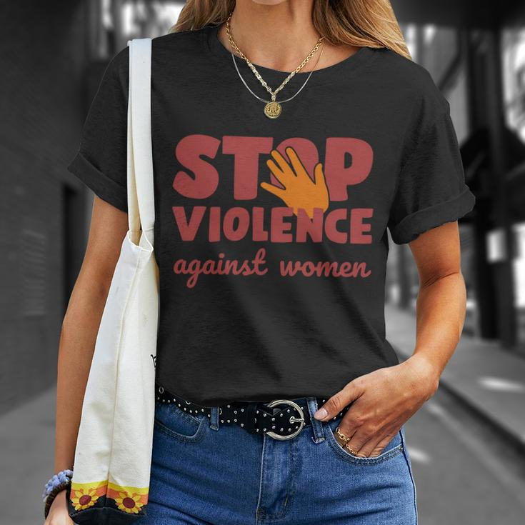 Stop Violence Against Women Unisex T-Shirt Gifts for Her