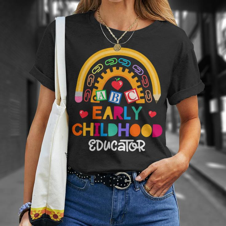 Teacher Early Childhood Educator Preschool Head Start Crew Unisex T-Shirt Gifts for Her