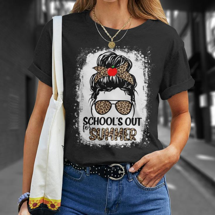 Teacher End Of Year Shirt Schools Out For Summer Last Day Unisex T-Shirt Gifts for Her