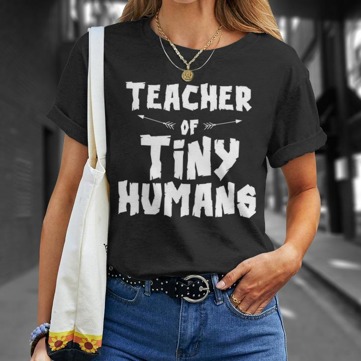 Teacher Of Tiny Humans Unisex T-Shirt Gifts for Her