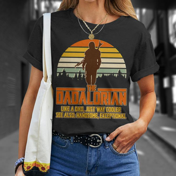 The Dadalorian Like A Dad Handsome Exceptional Tshirt Unisex T-Shirt Gifts for Her