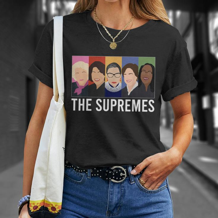 The Supremes Ketanji Brown Jackson Rbg Sotomayor Cute Unisex T-Shirt Gifts for Her