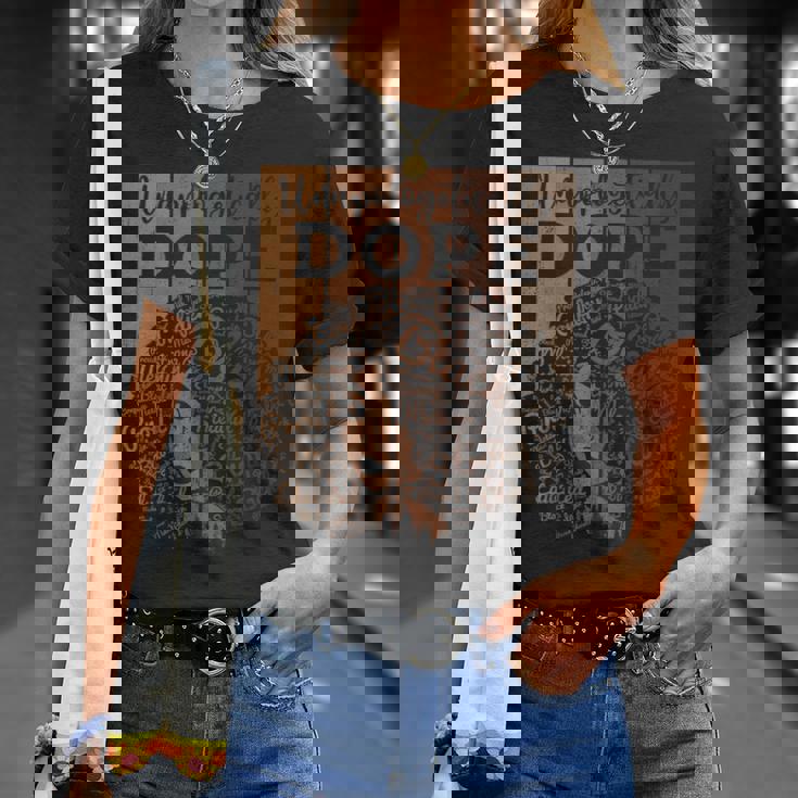 Unapologetically Dope Black Afro Melanin Queen African Pride T-shirt Gifts for Her Unapologetically Dope Black Afro Melanin Queen African Pride T-shirt Gifts for Her