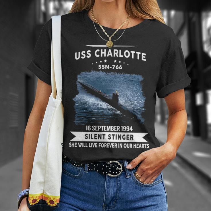 Uss Charlotte Ssn Unisex T-Shirt Gifts for Her